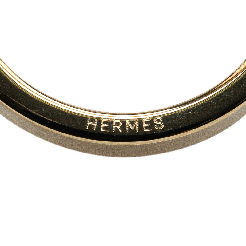 Hermes Cosmos Scarf Ring Gold Plated