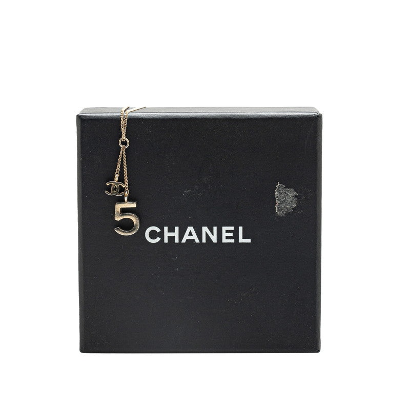 Chanel Coco Mark No.5 Motif Bracelet Gold