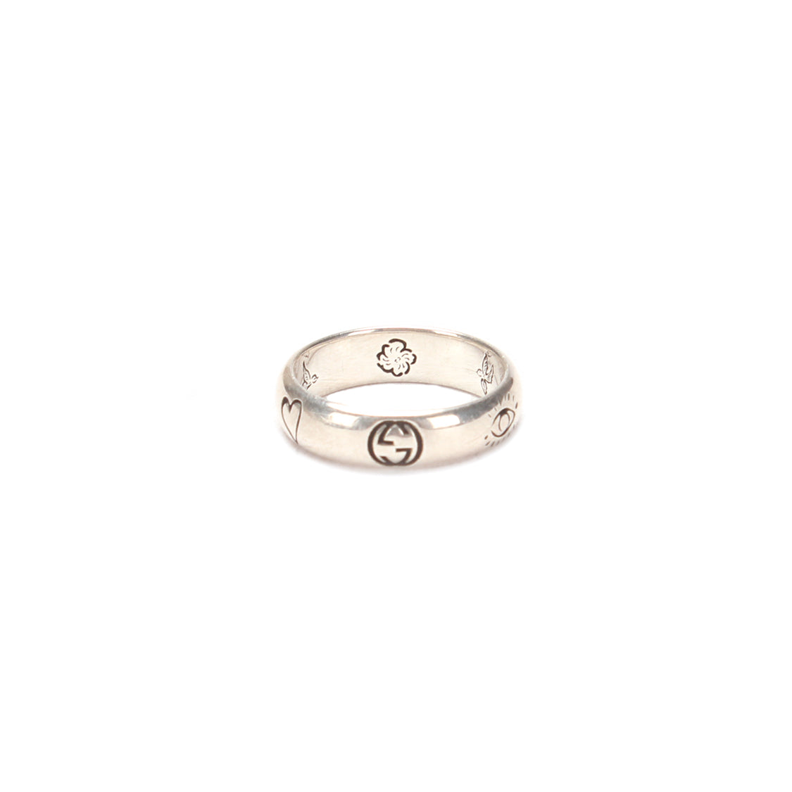 Silver Blind for Love Ring