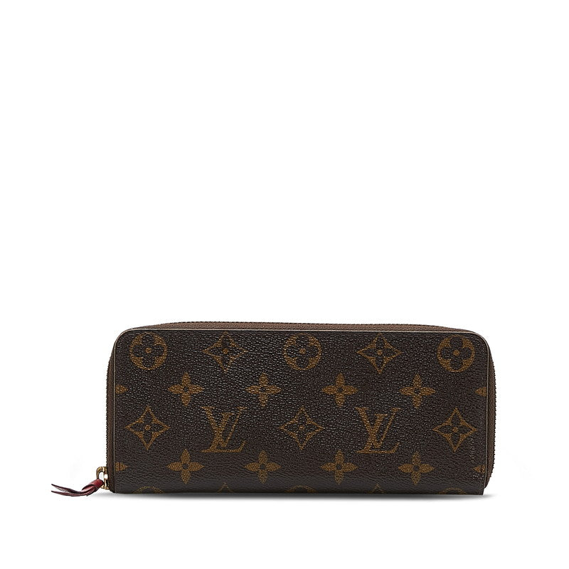 Louis Vuitton Clemence Wallet Canvas Long Wallet M61298 in Good condition