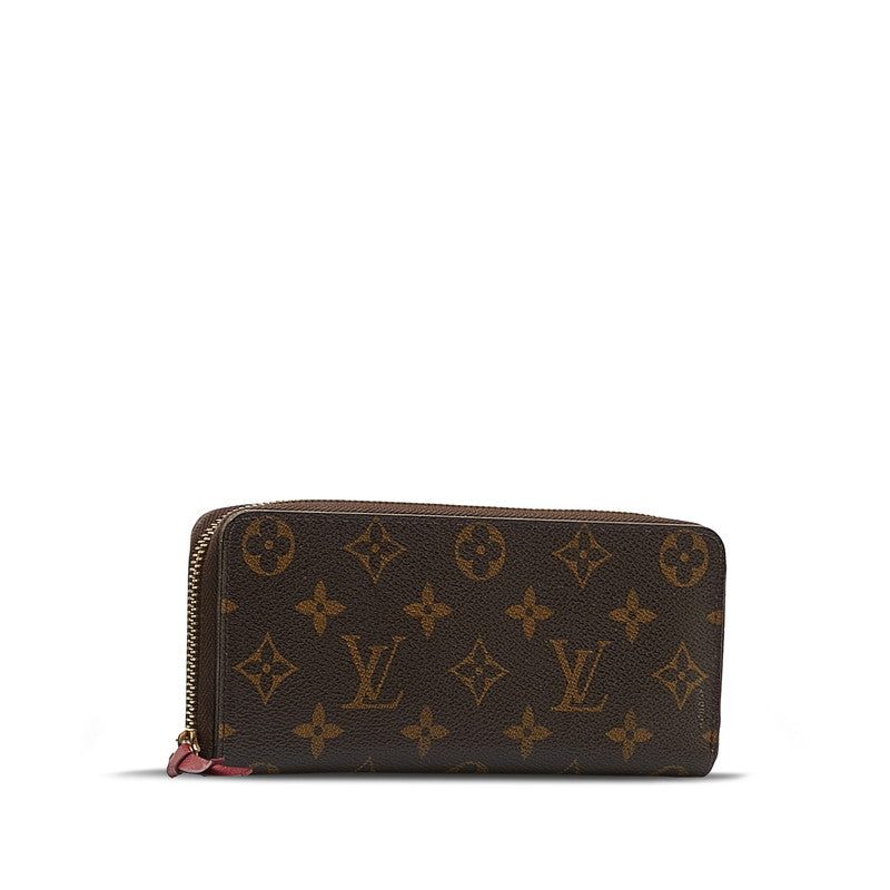 Louis Vuitton Clemence Wallet Canvas Long Wallet M61298 in Good condition