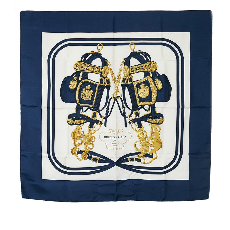 Hermes Silk Scarf BRIDES de GALA 90