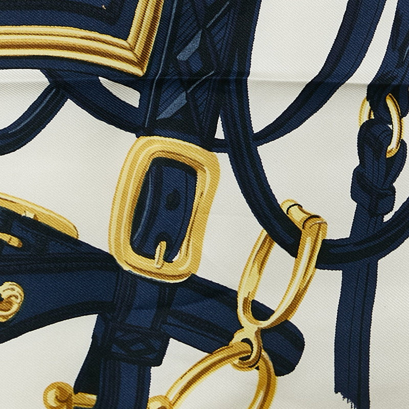 Hermes Silk Scarf BRIDES de GALA 90 in Great Condition