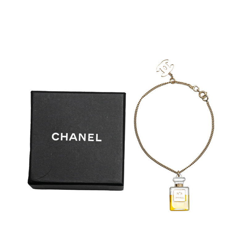 Chanel No.5 Perfume Motif Chain Bracelet