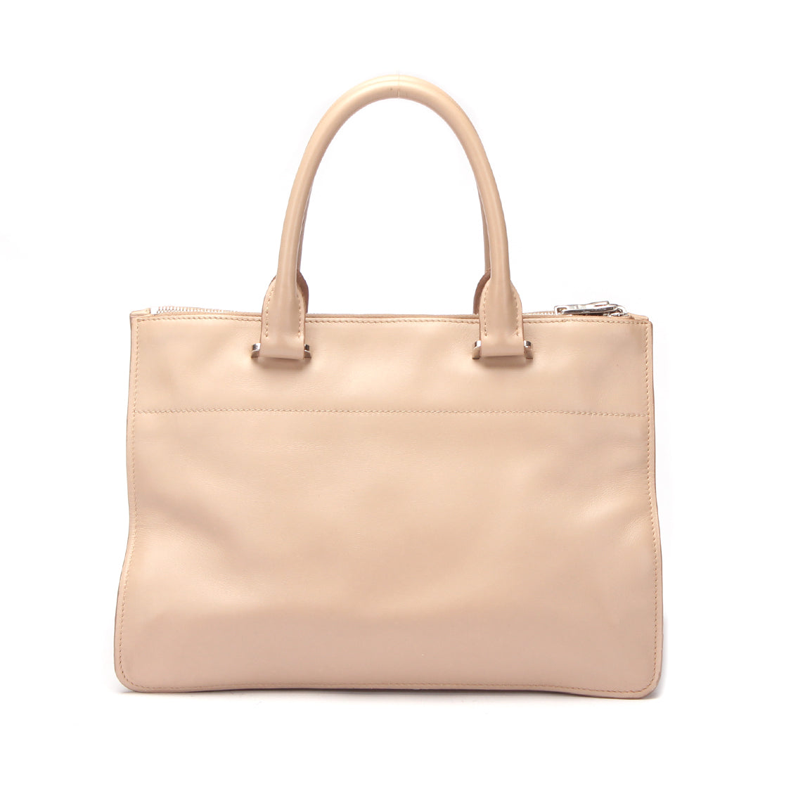 Leather Galleria Double Zip Handbag