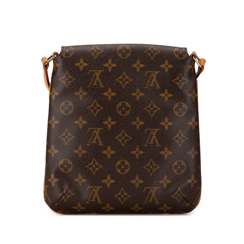 Louis Vuitton Monogram Musette Salsa Short Shoulder Bag M51258 Brown PVC Leather