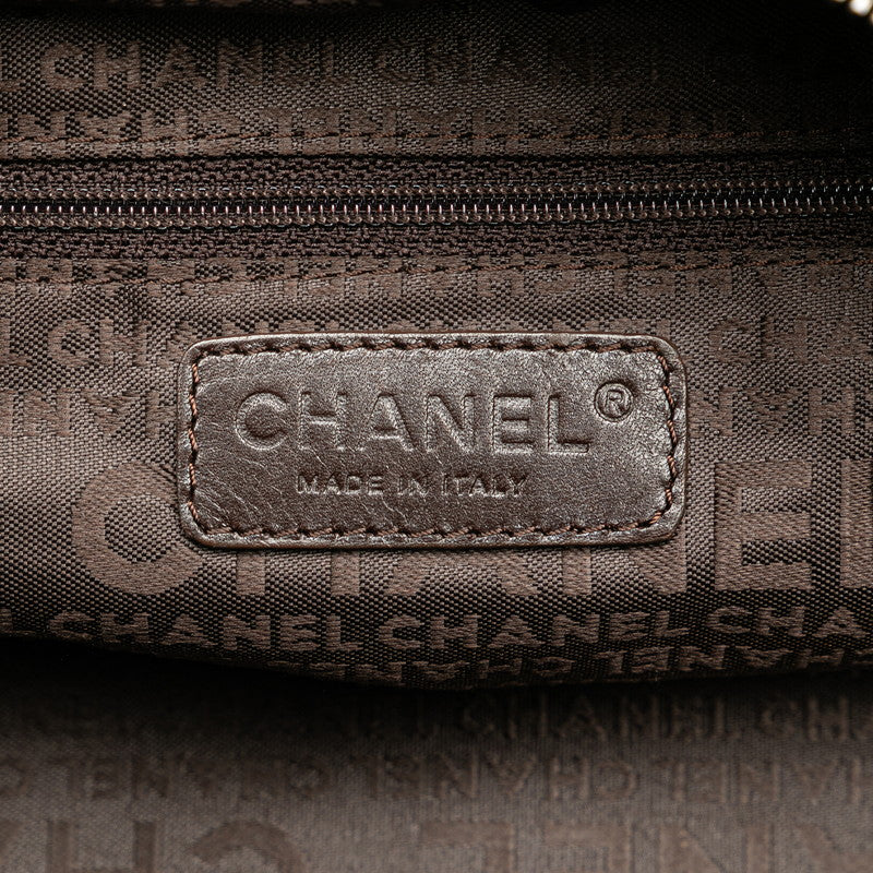 Chanel Caviar Skin Chocolate Bar Handbag