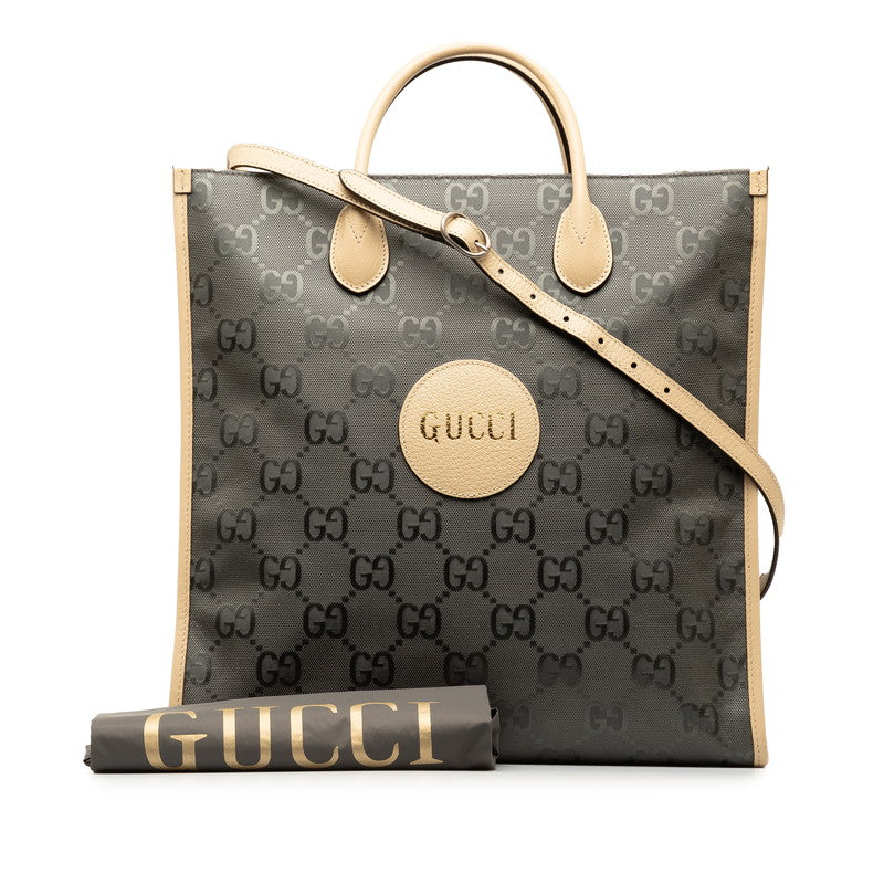 Gucci GG Nylon Off the Grid Tote Canvas Tote Bag 630355 in Good condition