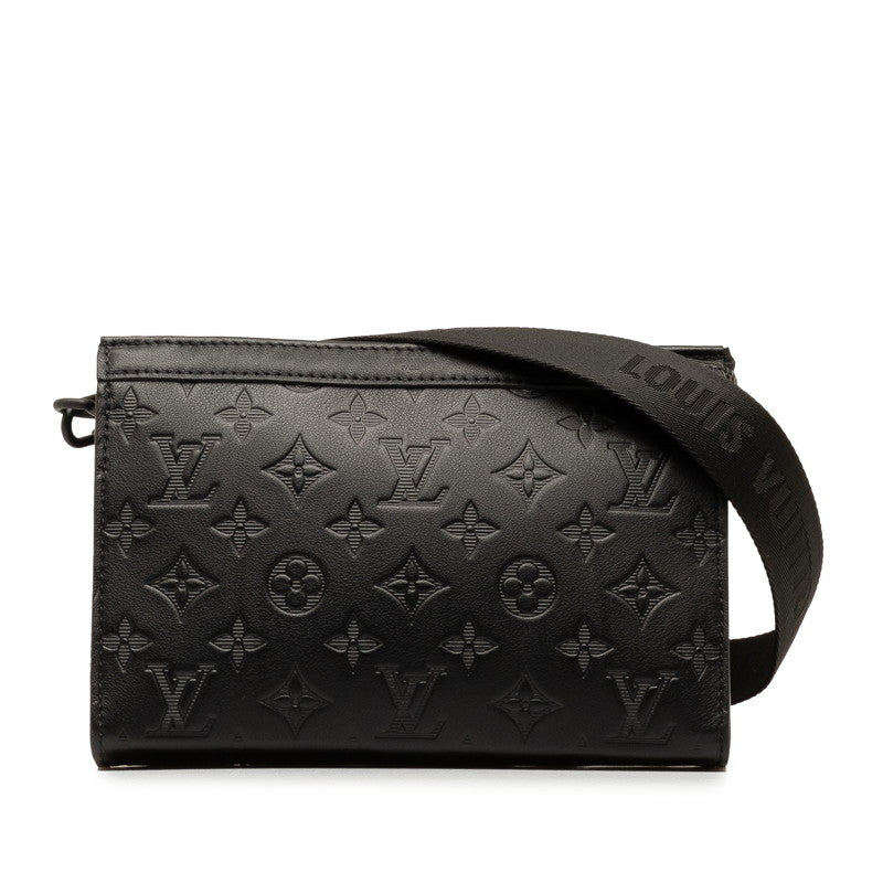 Louis Vuitton Gaston Wearable Wallet Leather Shoulder Bag M81115 in Excellent condition