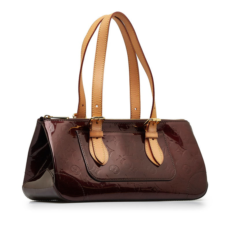 Louis Vuitton Rosewood Avenue Enamel Shoulder Bag M93510 in Good condition