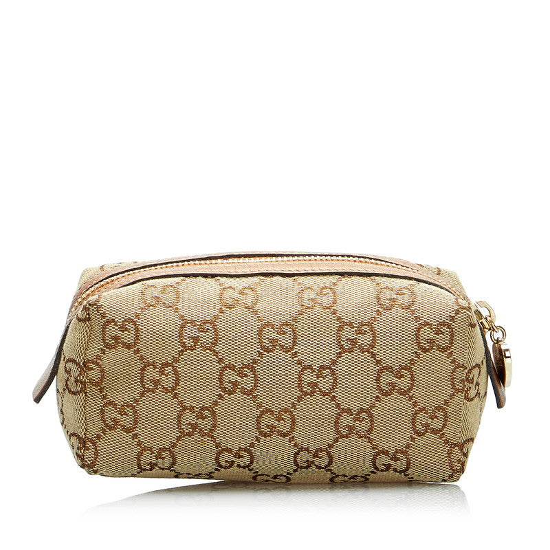 GG Canvas Vanity Pouch 153228