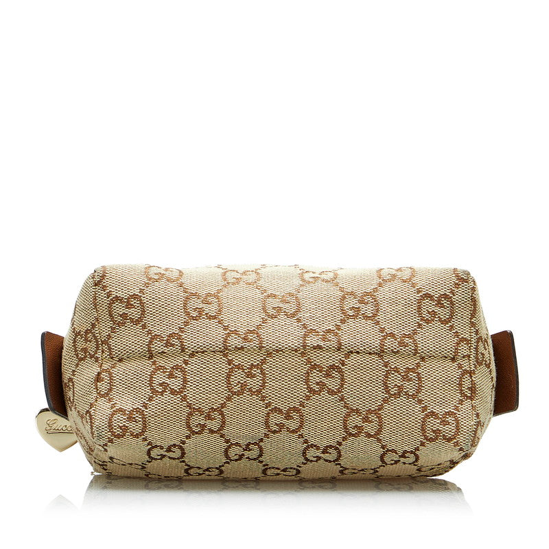 GG Canvas Vanity Pouch 153228