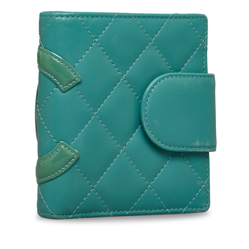 Cambon Quilted Leather Bifold Wallet