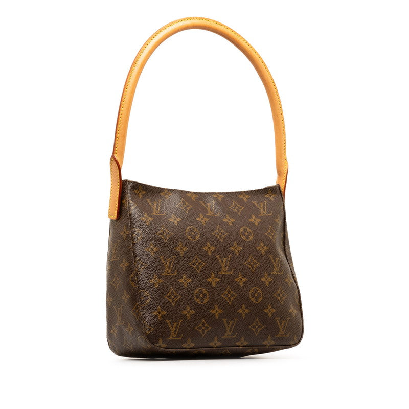 Louis Vuitton Looping MM Canvas Shoulder Bag M51146 in Good condition