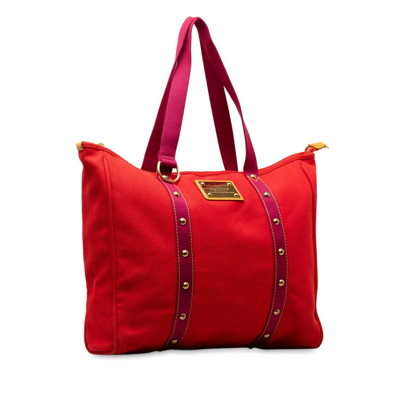 Louis Vuitton Antigua Cabas GM Tote Bag Canvas M40031 in Good condition