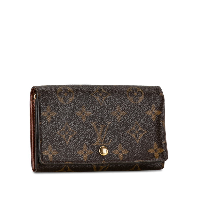 Louis Vuitton Monogram Canvas Wallet Leather Long Wallet M61730 in Good condition
