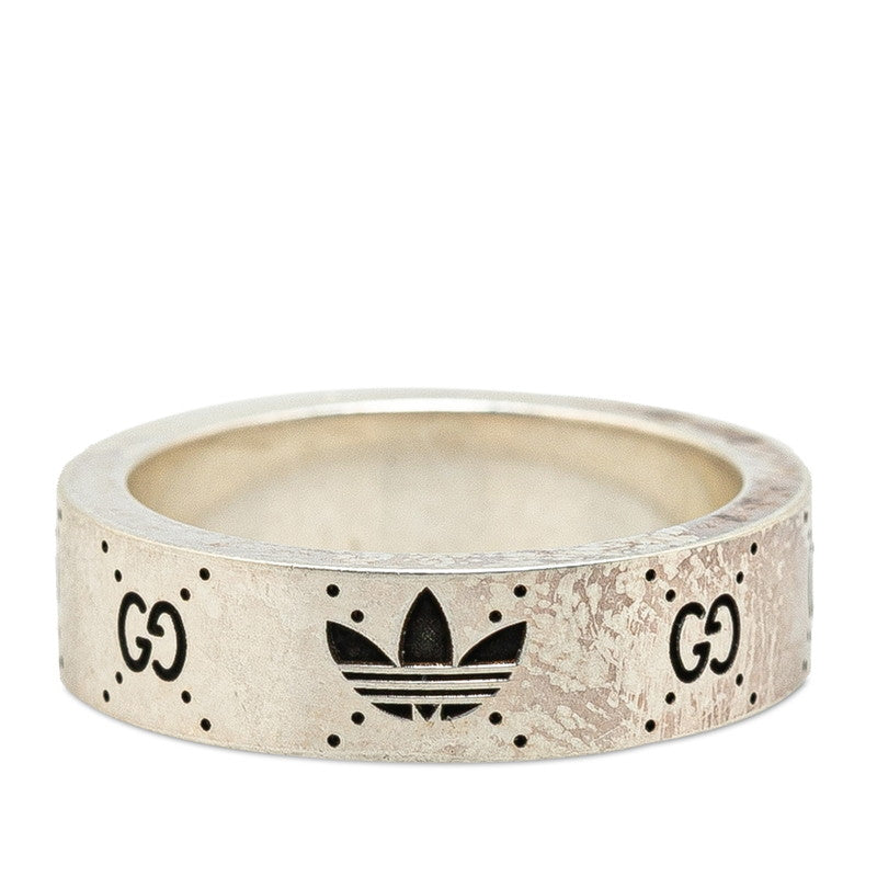 Gucci GG Icon Adidas Ring Metal Ring in Good condition