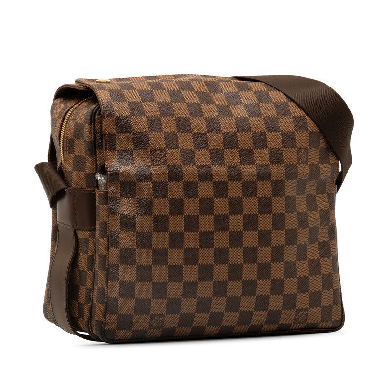 Louis Vuitton Damier Ebene Naviglio Canvas Crossbody Bag N45255 in Good condition