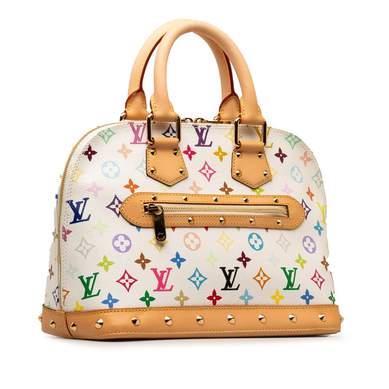 Louis Vuitton Monogram Multicolor Alma PM  Canvas Handbag Ｍ92647 in Excellent condition