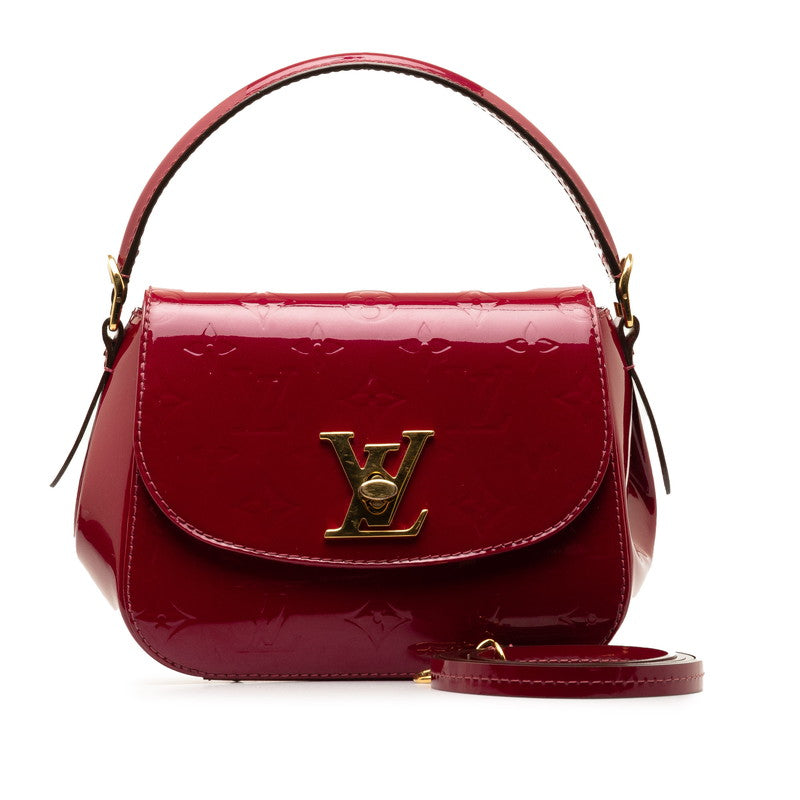 Louis Vuitton Monogram Vernis Pasadena Leather Handbag M90943 in Good condition