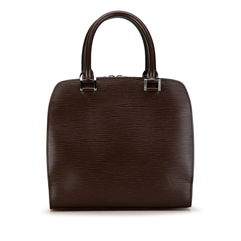 Louis Vuitton Pont Neuf Leather Handbag M5205D in Good condition