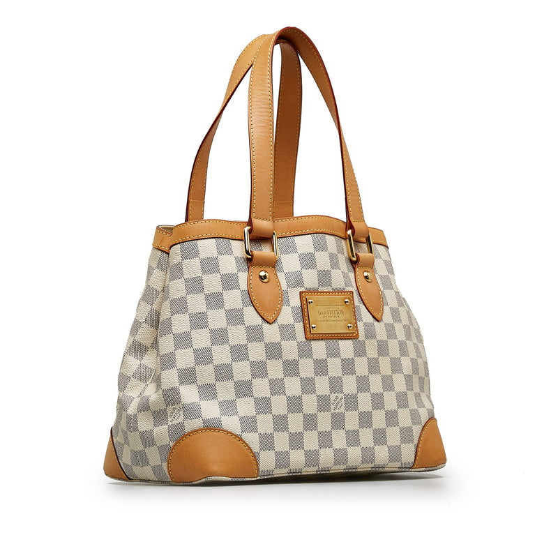 Louis Vuitton Damier Azur Hampstead PM  Canvas Handbag N51207 in Good condition