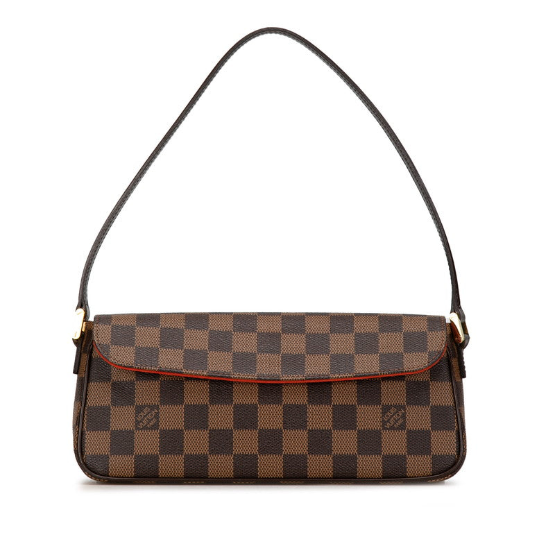 Louis Vuitton Recoleta Canvas Shoulder Bag N51299 in Good condition
