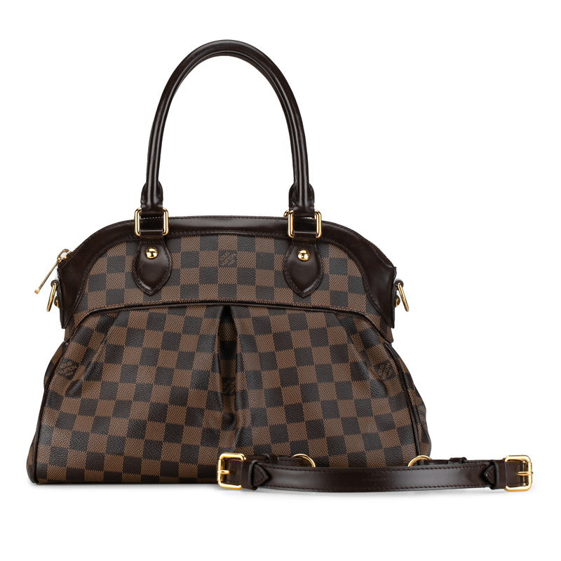 Louis Vuitton Trevi PM Canvas Handbag N51997 in Good condition