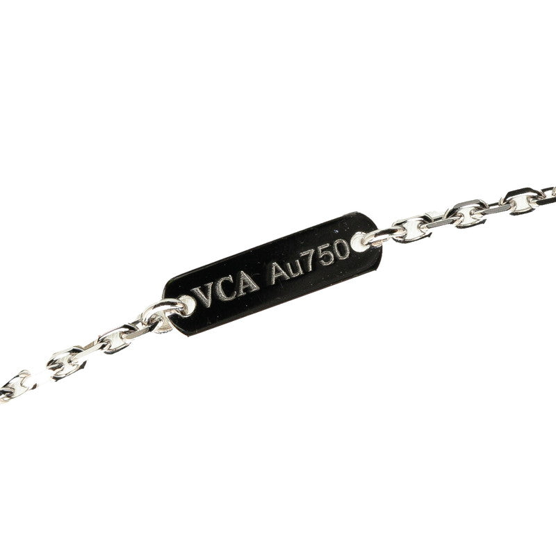 Van Cleef & Arpels 18K Alhambra Necklace  Metal Necklace VCARP9RU00 in Excellent condition