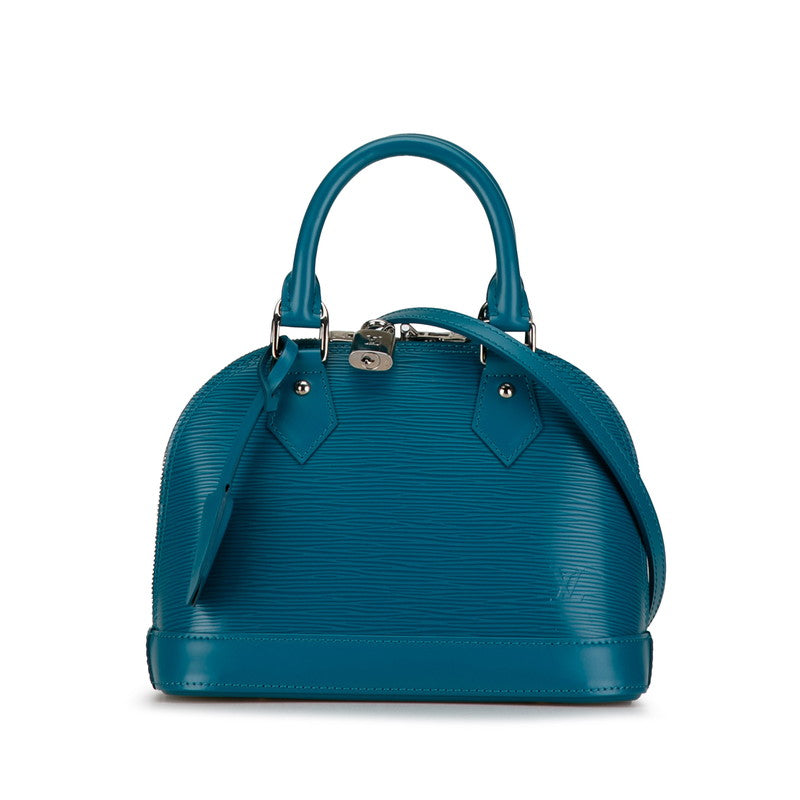 Louis Vuitton Alma BB Leather Handbag M40853 in Excellent condition
