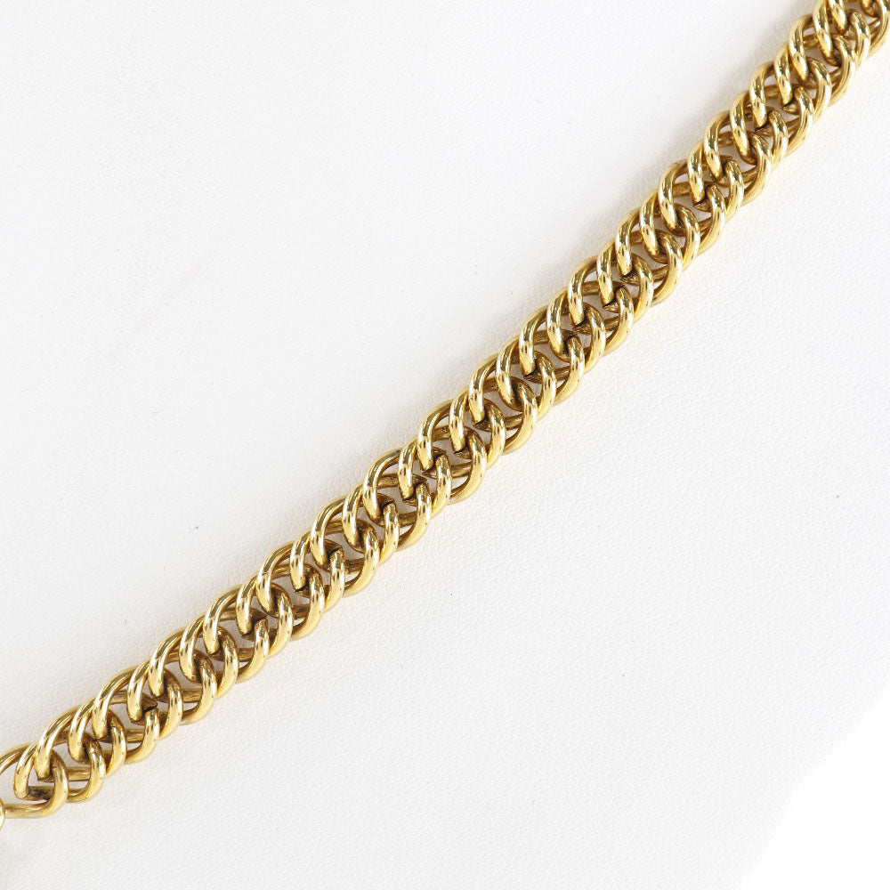 Chanel Necklace Gold Plated Coin