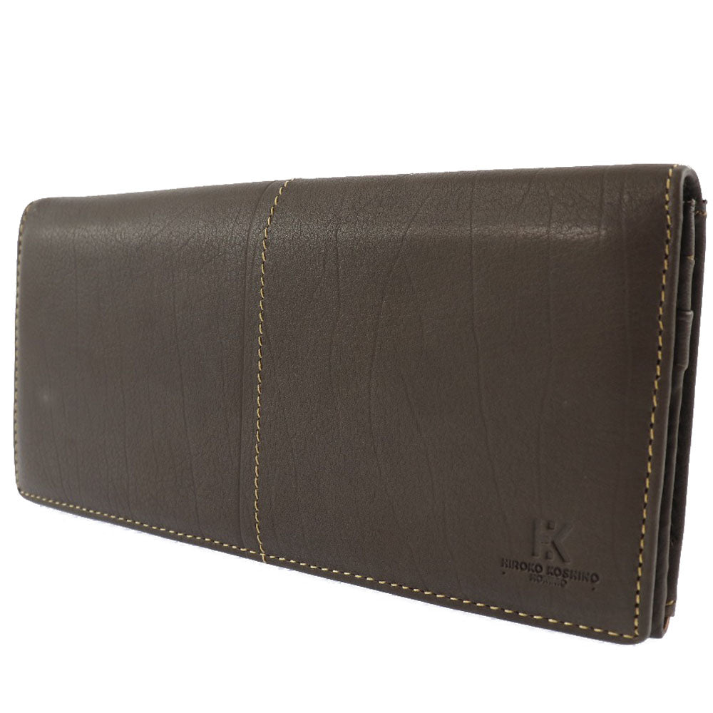 Hiroko Koshino Leather Long Wallet HH-A0001