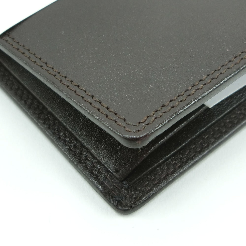 Body Wild Bifold Leather Wallet Brown