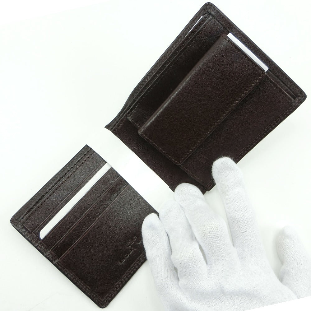 Body Wild Bifold Leather Wallet Brown