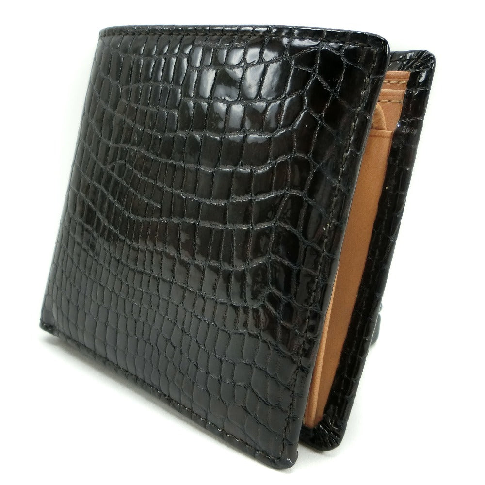 Leather Bifold Wallet Brown Men