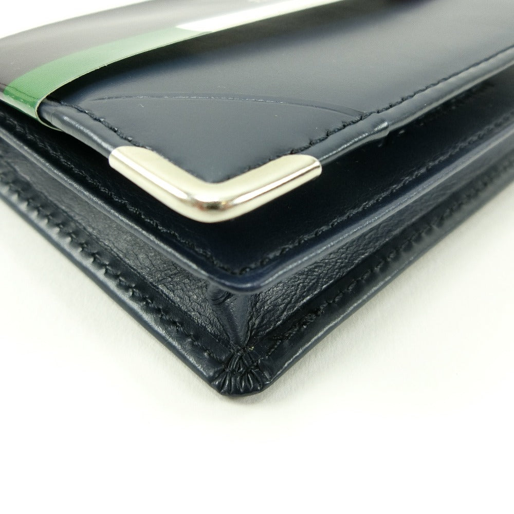 Kangol Leather Card Holder Navy