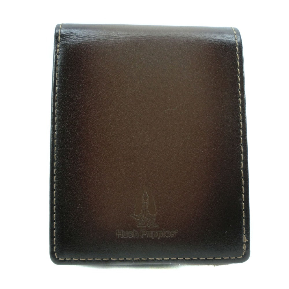 Hush Puppies Bifold Leather Wallet Brown