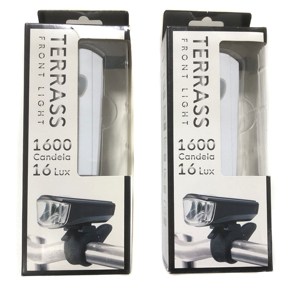 TERRASS Front Light Set for Bicycles