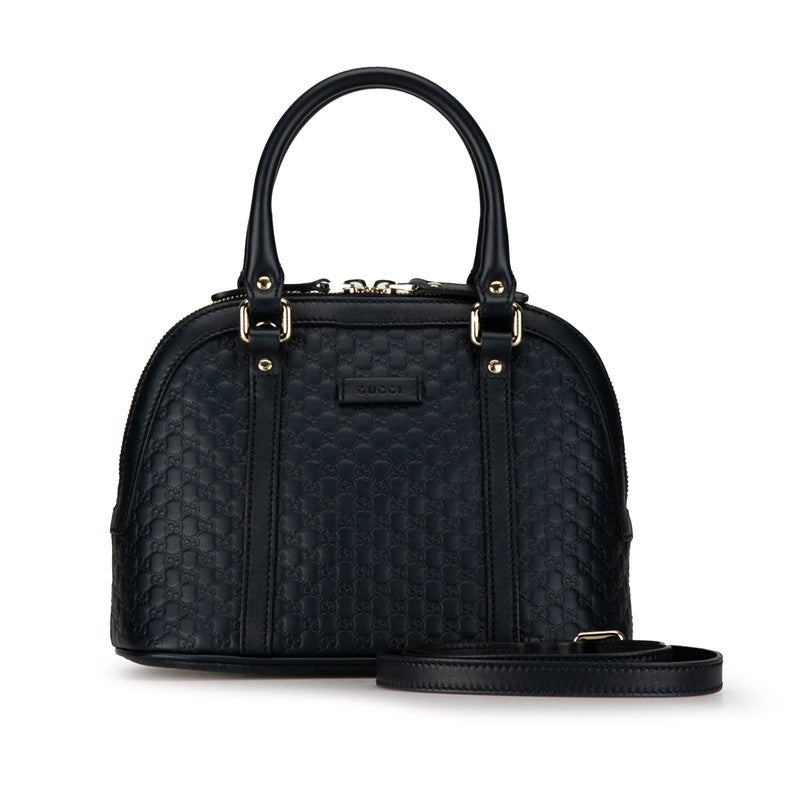 Gucci Microguccissima Leather Mini Dome Bag Leather Handbag 449654 in Good condition