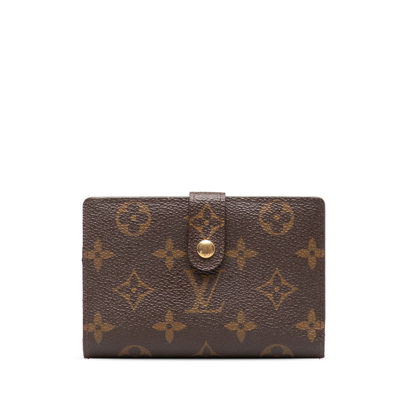 Louis Vuitton Monogram Portefeuille Viennois Wallet Canvas Short Wallet M61663 in Good condition