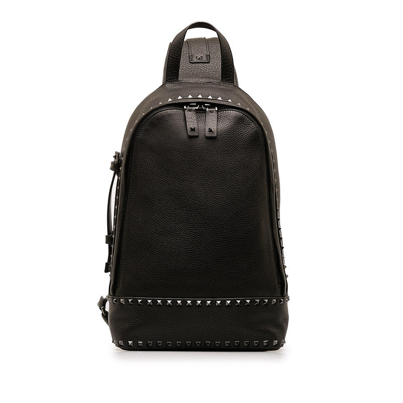 Valentino Rockstud Leather Shoulder Bag  Leather Shoulder Bag in Good condition