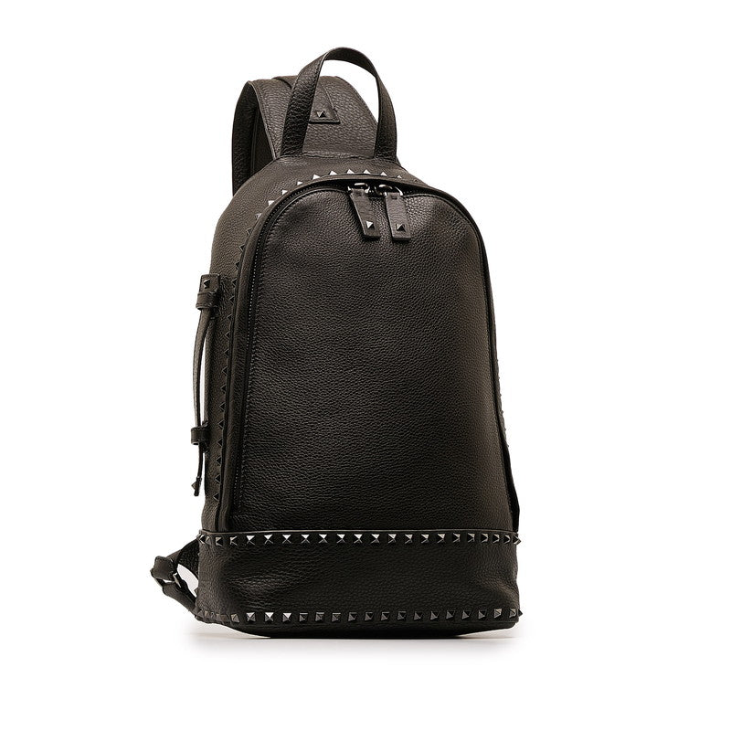 Valentino Rockstud Leather Shoulder Bag  Leather Shoulder Bag in Good condition