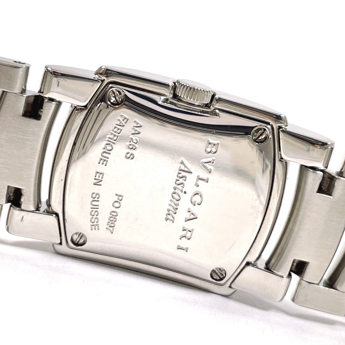 Bvlgari Assioma AA26S Quartz Watch Stainless Steel