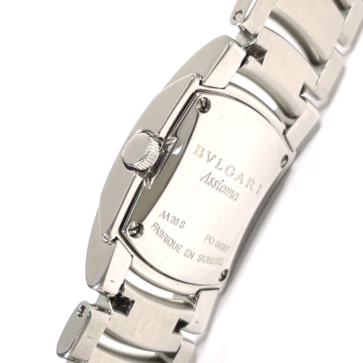 Bvlgari Assioma AA26S Quartz Watch Stainless Steel