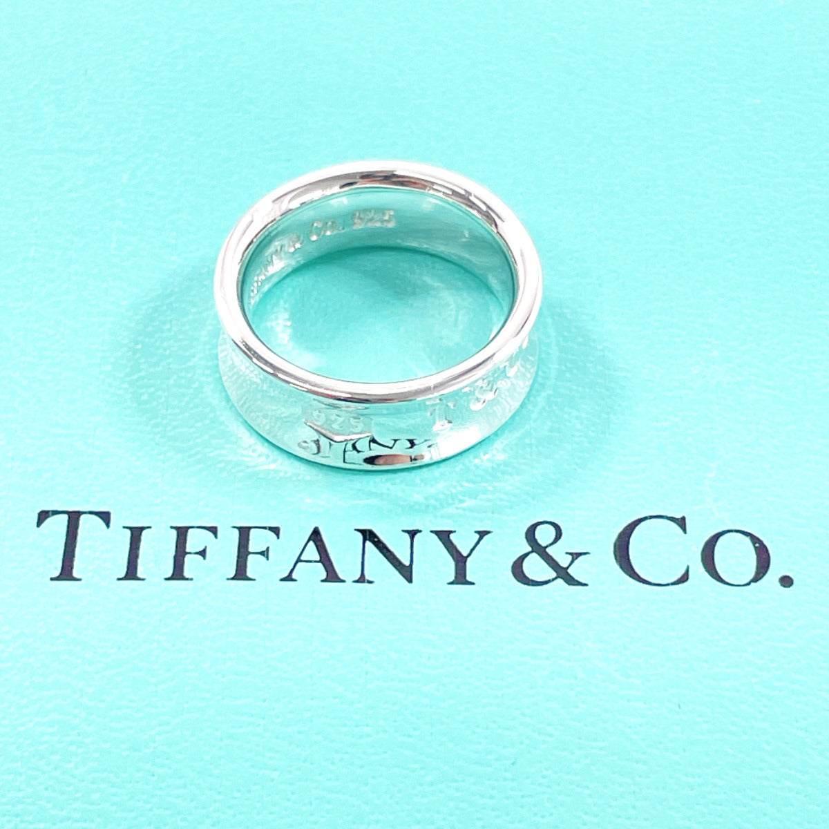 Tiffany & Co Silver 1837 Ring