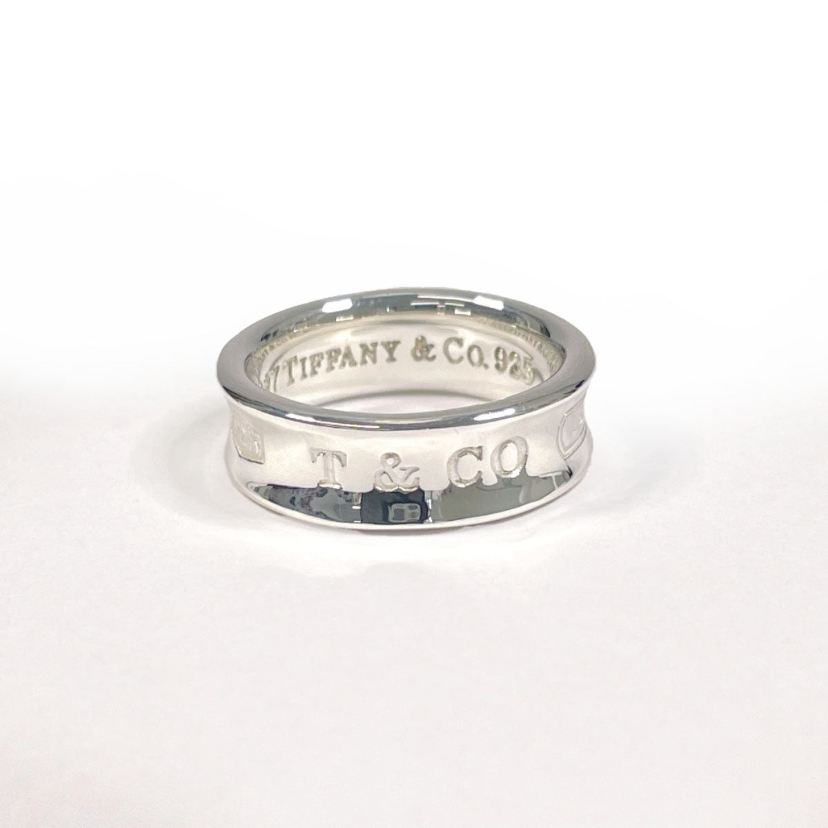 Tiffany & Co Silver 1837 Ring