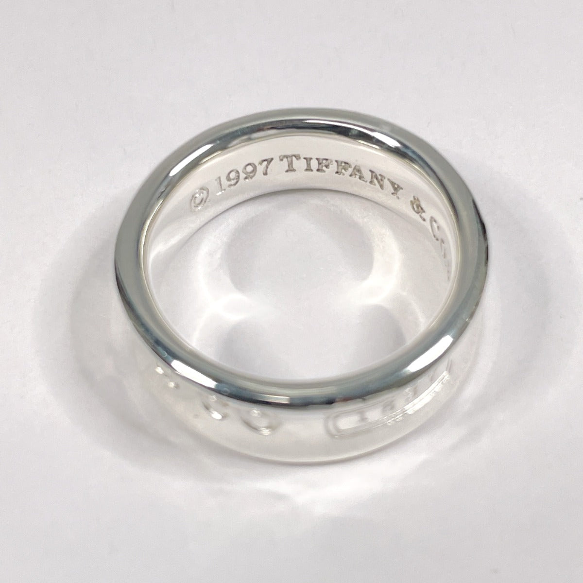 Tiffany & Co Silver 1837 Ring