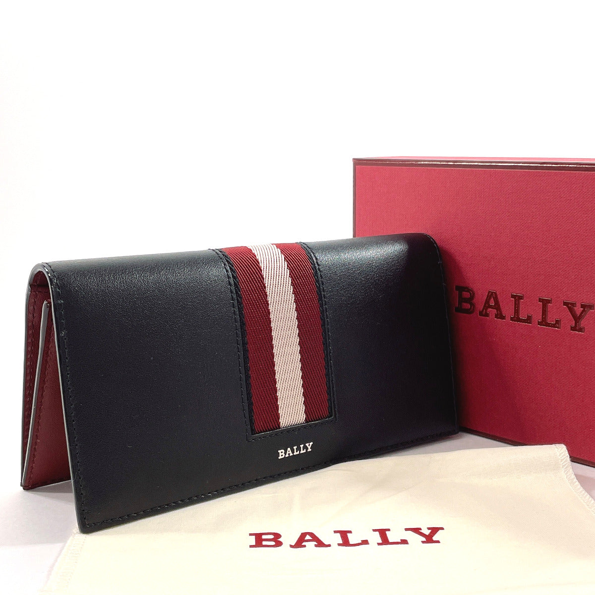 Bally Leather Long Wallet Leather Long Wallet 6302794 in Excellent condition