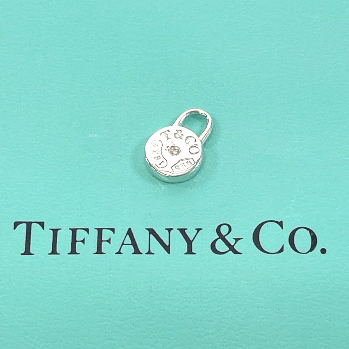 Tiffany & Co Silver 925 Diamond Pendant