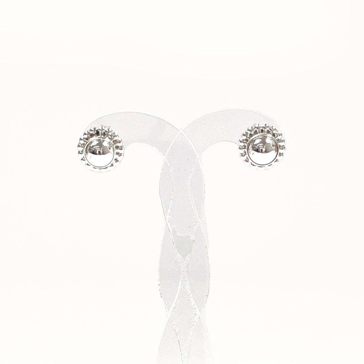 Georg Jensen Silver Ball Earrings 925